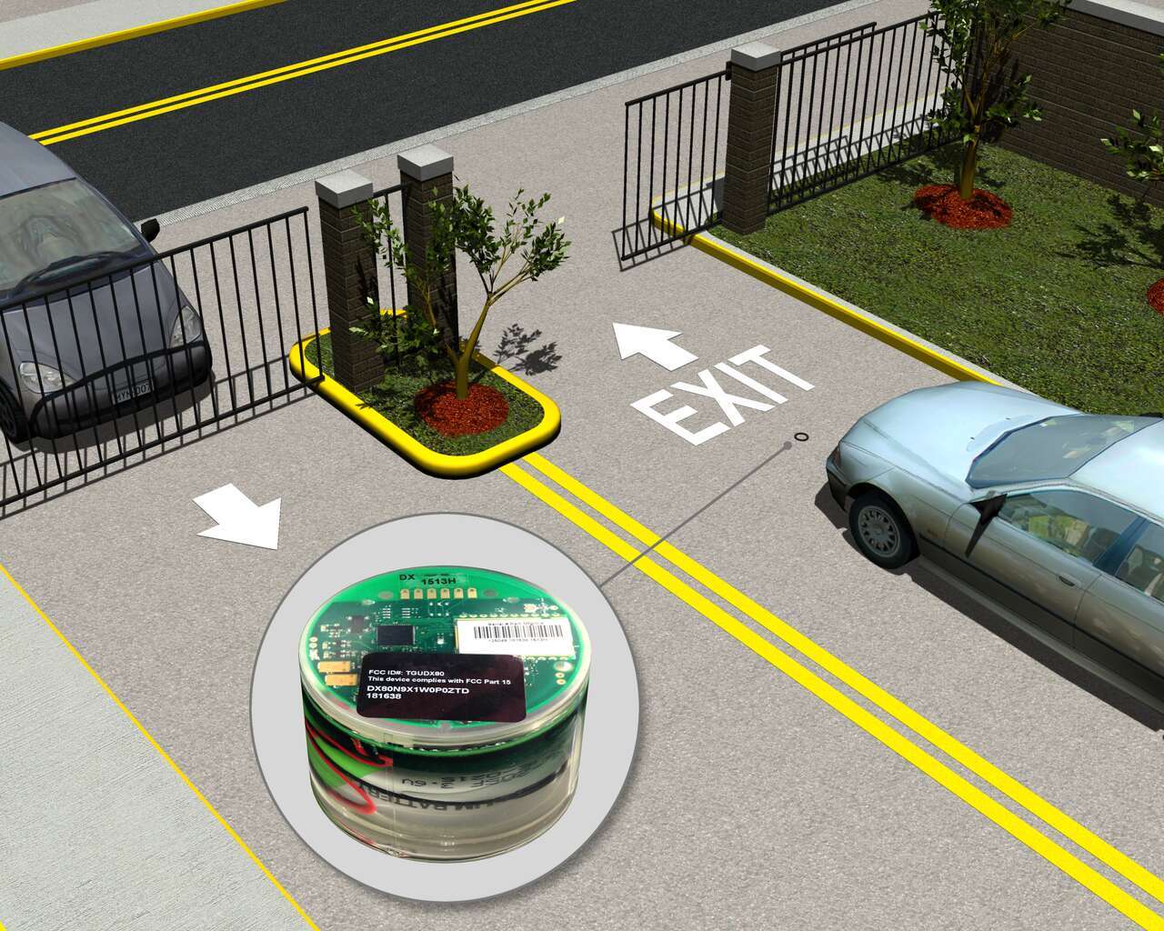 Vehicle Detection At Gated Community Exit